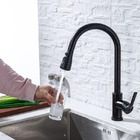 Torneira Bancada Extensivel Luxo Gourmet Preto Fosco