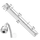 Torneira Bancada Multifuncional Ducha 120cm Suporte Parede Co