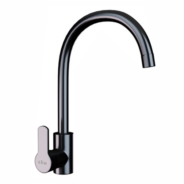 Torneira Bancada Pia Cozinha Misturador Quente E Frio Aço Ino