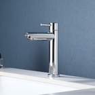 Torneira Banheiro Água Fria 1/4  Cromada Brillante Aço Inox