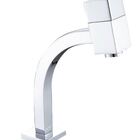 Torneira Banheiro Alta Square 1/4 Volta Quadrada Cromada