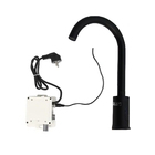 Torneira Banheiro Automatica Sensor Bica Alta Preta