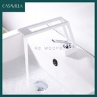 Torneira Banheiro Bica Alta Luxo Moderna Ca8206b Branco