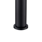 Torneira Banheiro Bica Alta Metal Inox Mesa Preta Nox19b Doan