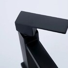 Torneira Banheiro Bica Baixa Preta