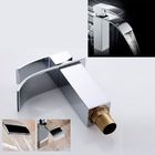Torneira Banheiro Cascata Monocomando Quadrada Agua Quente E