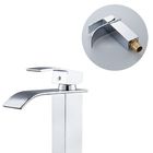 Torneira Banheiro Cascata Monocomando Quadrada Agua Quente E