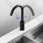 Torneira Banheiro Com Sensor De Presença Automático Preta