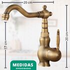 Torneira Banheiro Cozinha Monocomando c/ Misturador Gourmet P