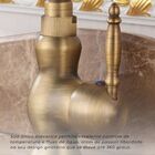 Torneira Banheiro Cozinha Monocomando c/ Misturador Gourmet P