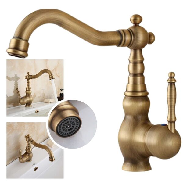 Torneira Banheiro Cozinha Monocomando c/ Misturador Gourmet P