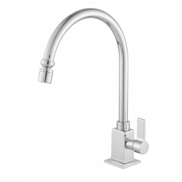 Torneira Banheiro Cozinha Quadrada Mesa Quadri Premium Olivei