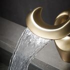 Torneira Banheiro Dourada Luxo Dubai Monocomando Cobre 100% M