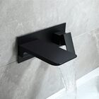 Torneira Banheiro E Lavabo De Parede Monocomando - Preta