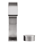 Torneira Banheiro Elo Acionam. Lateral Grafite Escovado Fani