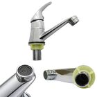 Torneira Banheiro Inox Cromado Bica Lavatorio Hotel Restauran