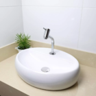 torneira banheiro lavabo 1/4 de volta metal cromado estilo de