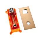 Torneira Banheiro Lavabo Parede Monocomando Misturador Rose G