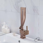 Torneira Banheiro Lavabo Rose Gold Misturador Monocomando Gir