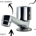Torneira Banheiro Lavatório 1194 C-40 1/4 Volta Metal Casagra