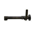 Torneira Banheiro Lavatório Industrial Rustica Bica Reta Ouro