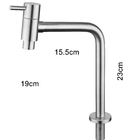 Torneira Banheiro Lavatório Inox 23 Cm Mesa Nox08 Doan