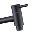 Torneira Banheiro Lavatório Inox 23 Cm Mesa Preto Nox08b Doan