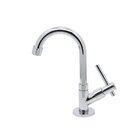 Torneira Banheiro Lavatório Metal Cromada 1/4 Volta Alavanca