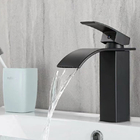 Torneira Banheiro Lavatório Misturador Cascata Curva Baixa Ág