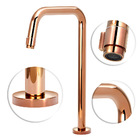 Torneira Banheiro/lavatório Pratica Clean Rose Gold Alta