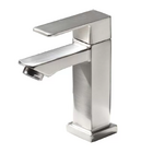 torneira Banheiro lavatorio Quadrada Baixa 1/4 de volta escov