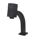 Torneira Banheiro Lavatório Quadrada Baixa Grafite 1/4 De Vol