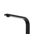 Torneira Banheiro Lavatório Quadrada Bica Alta Móvel Preto