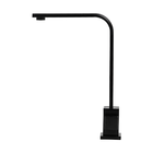 Torneira Banheiro Lavatório Quadrada Bica Alta Móvel Preto