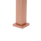 Torneira Banheiro Lavatorio Quadrada Mesa Rose Gold Luxo