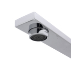 Torneira Banheiro Lavatório Reta Quadrada Parede Cromado 1/4