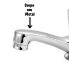 Torneira Banheiro Mesa De Lavatório Metal Tradicional Del Met