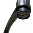 Torneira Banheiro Metal Preta Baixa