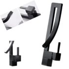 Torneira Banheiro Misturador Monocomando Premium Preta Fosco