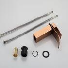 Torneira Banheiro Misturador Monocomando T103-04 Rosa Gold