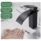 Torneira Banheiro Moncomando Misturador Preta Padrão Europeu