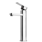 Torneira Banheiro Monocomando Alta Cromado Quadrada Premium