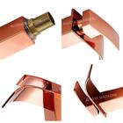 Torneira Banheiro Monocomando Alta Rosê Gold Cobre Premium