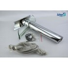 Torneira Banheiro Monocomando Misturador Cascata Vidro Alta L