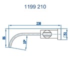 Torneira Banheiro Parede Prima Preto Fosco Fani