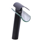 Torneira Banheiro Preta Calha Alta Misturador Monocomando