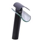 Torneira Banheiro Preta Calha Alta Misturador Monocomando