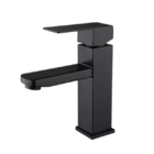 Torneira Banheiro Preta Misturador Monocomando Lavabo S304