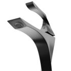 Torneira Banheiro Preto Paris Monocomando 100% Metal Premium