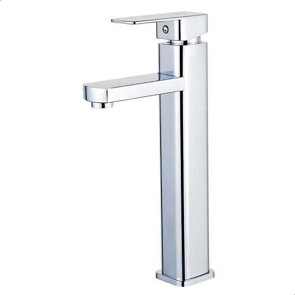 Torneira Banheiro Quadrada Lavabo Bica Alta Absolute